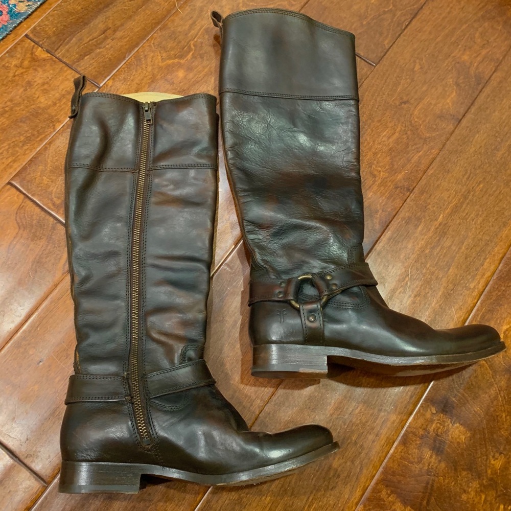 Frye Melissa Harness Boots
